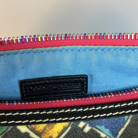 Beautiful rainbow heart Doune burn Kodak canvas with small pouch. - Picture 4 of 8